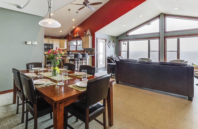 Spacious Edgerton Home w/Private Beach & Views!