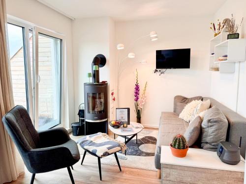 Steernkieker- traumhafte Ferienwohnung mit zwei Dachterrassen