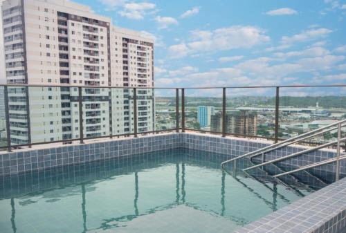 Studio com lazer completo e boa localizacao