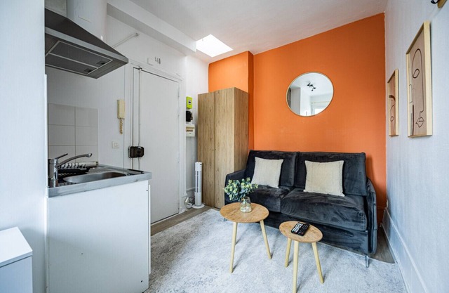 Studio Métro Ourcq Paris 19eme