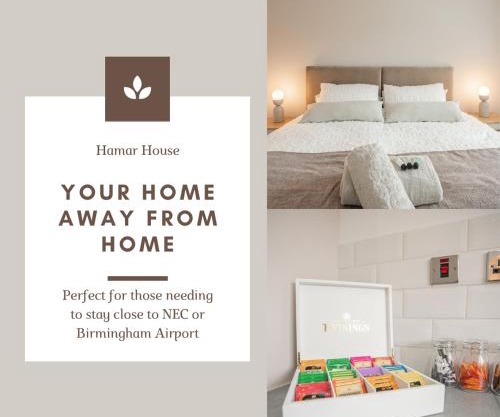 Stylish Abode, 5 Min from NEC & BHX, Pets Welcome