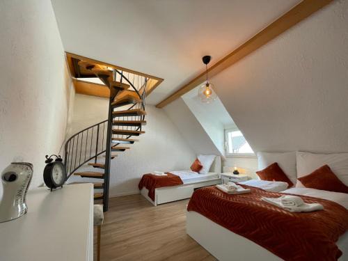 Suite Dilara by NINJA SPACES - 105QM Maisonette, Garten, Parkplatz