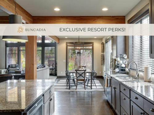 Suncadia 3 Bdrm Home Modern Rustic Retreat