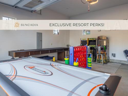 Suncadia 4 Bdrm Home with Private Hot Tub, Game room, Park view