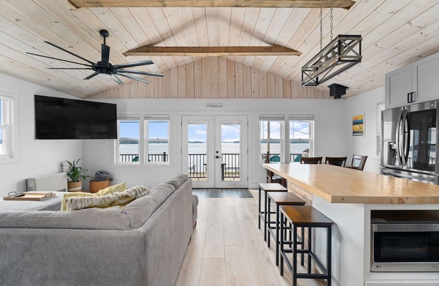 Sunset Getaway with Private Beach and Hot Tub