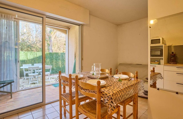 T1 bis with private garden and WiFi, in Barbotan