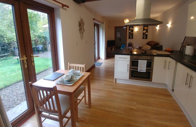 The Basement is a self-contained ground floor apartment set in 2 acres of garden