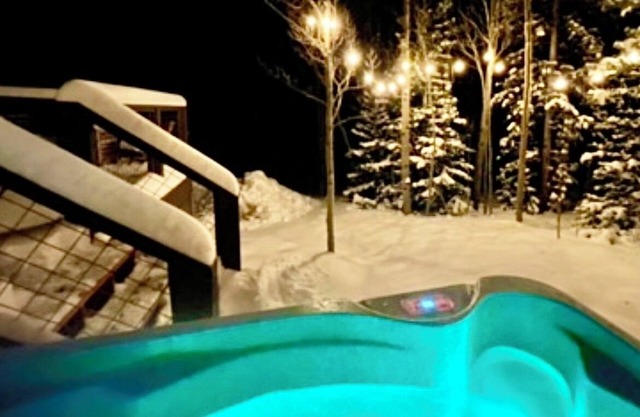 The Snow Shack 2BR w Hot Tub, Stream, Fireplace, Steam Shower on 5 Ac Near Breck