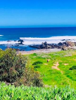 tiny house frente al mar