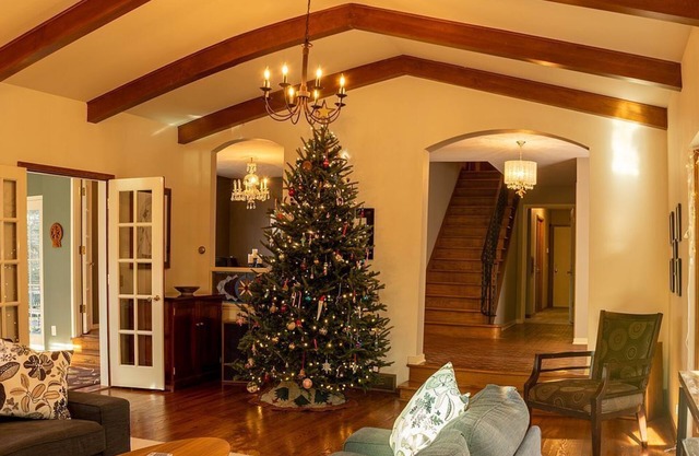 Tranquil 4-Bedroom Hideaway Nestled in the Trees with Screened in Porch