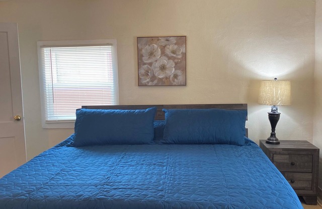 Turquoise Casita w King Bed