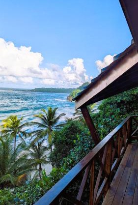 Turtle Beach villa, Private beach