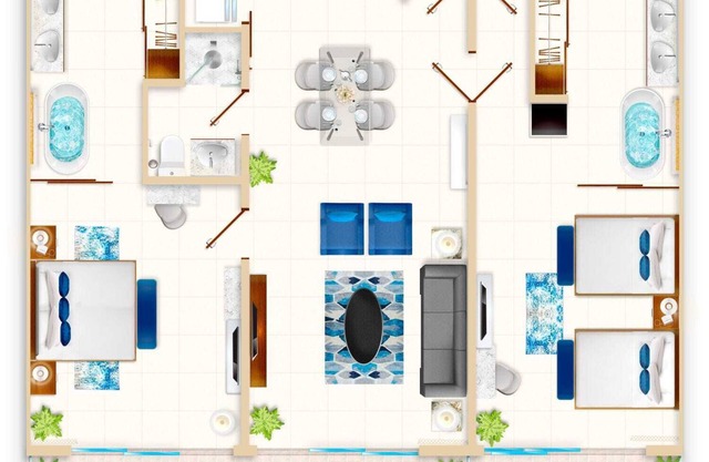 Villa La Valencia-3 Resort locations available