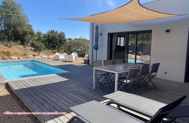 Villas Copains- Private heated pool-Porto Vecchio near Pinarello beach