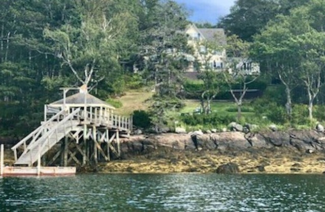Vintage Victorian Oceanfront with Deep Water Dock and Pool