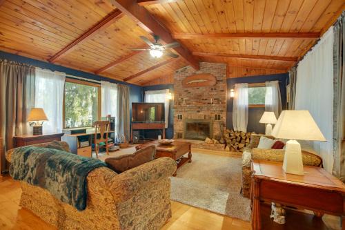 Winter Wonderland Waterfront Lake Champlain Home