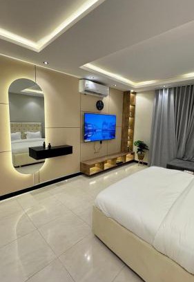 Ghirnatah Apartment | جلسة جانبية وسرير ماستر