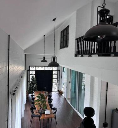 Rayong House | บ้านสมดุลมิตร Hidden Private White Brick House Rayong