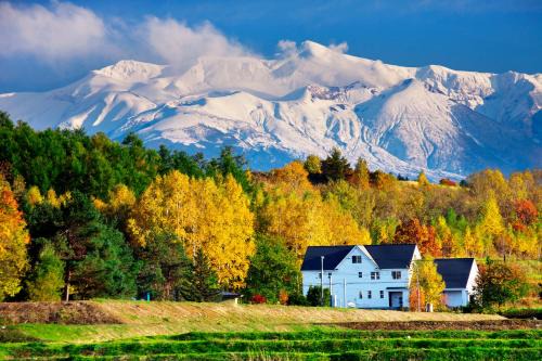 Asahikawa House | 丘の上白亜の洋館風別荘静かな小さなお宿Guest House Itoh 2名様から6名様