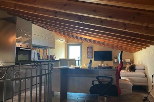 Lesvos Ski Chalet | 1 bedroom loft at Mytilene Port