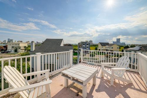 Southend House | 1 Block to Inlet Beach Brigantine Family Home
