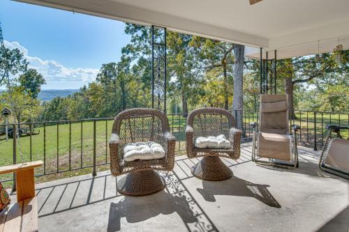 Mountain Home House | 1 Mi to Norfolk Lake! Anglers Escape with Mtn Views