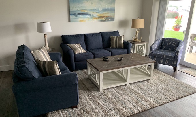 Gypsum Condo | 1 of 4 Waterfront Rental Units - Clean, Safe & Small Complex Sleeps 8-32