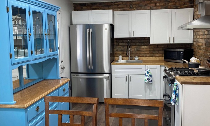 Monroe House | 100 year old cabin revived as your perfect vacation home.