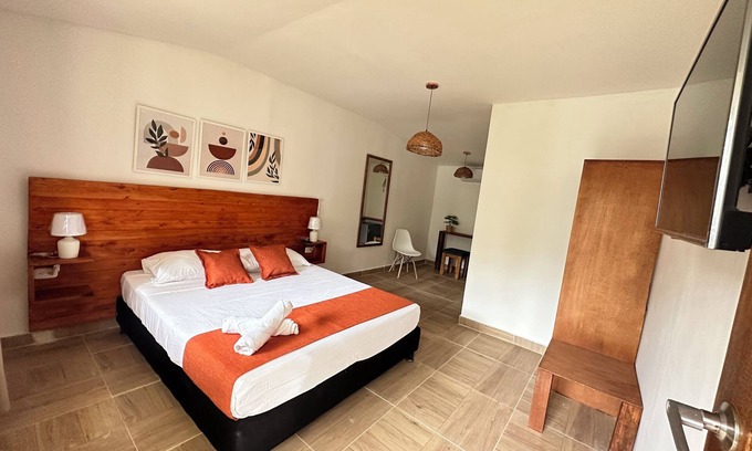 Punta Hansa Apartment | 101. Double room/private bathroom/breakfast buffet/Jacuzzi area