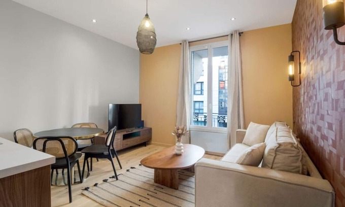 Charonne Apartment | 11.Appart 4Pers#1 Bedroom #Père Lachaise #Nation