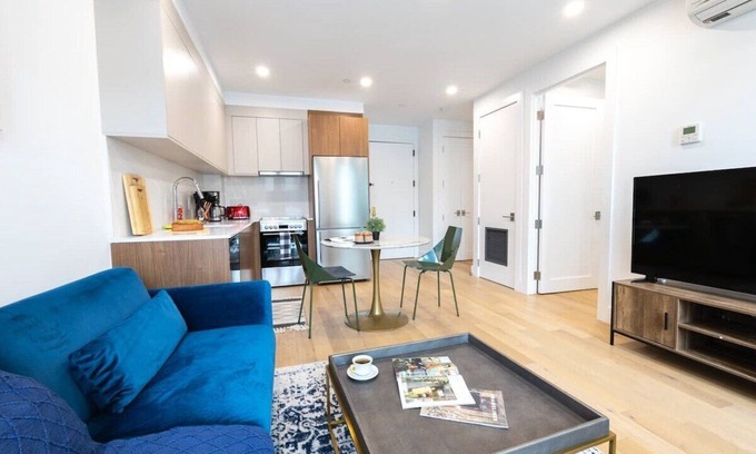 Greenpoint Condo | 149BK-302 New Construction 1BR WD in unit Balcony