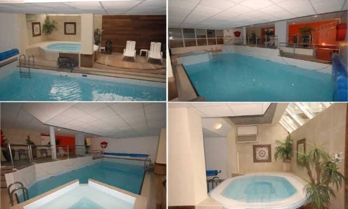 Eaux-Bonnes Apartment | 150m from ski slopes, 2nd floor, view ski slopes, fitness, swimming pool, sauna, terrace, tv