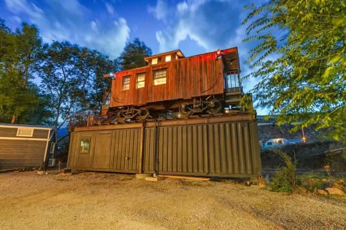 Colorado Springs House | 1920s Red Rock Caboose Bike Hike Explore