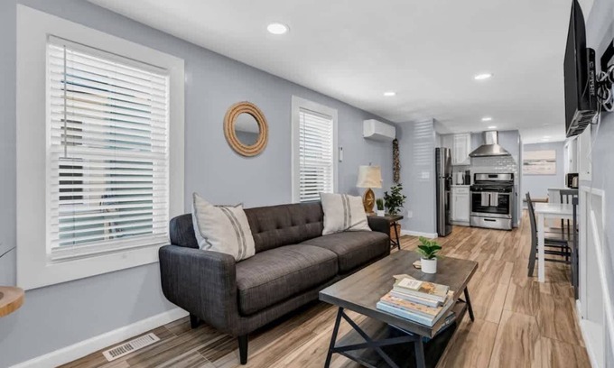 Ocean Grove Apartment | 1BR Modern Apt Near Asbury + Discounted Long stays