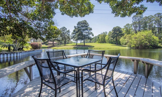 Miramar Beach Cottage | 2 Bd Cottage, Lake Views at Sandestin, Golf Cart