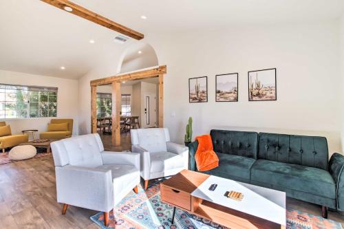 Indio House | 2 Mi to Coachella Indio Getaway with Outdoor Oasis!