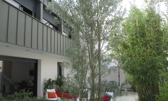 Pontaillac House | 20 m de la Plage de Pontaillac à Royan, Rare, Maison de Ville Avec Jardin