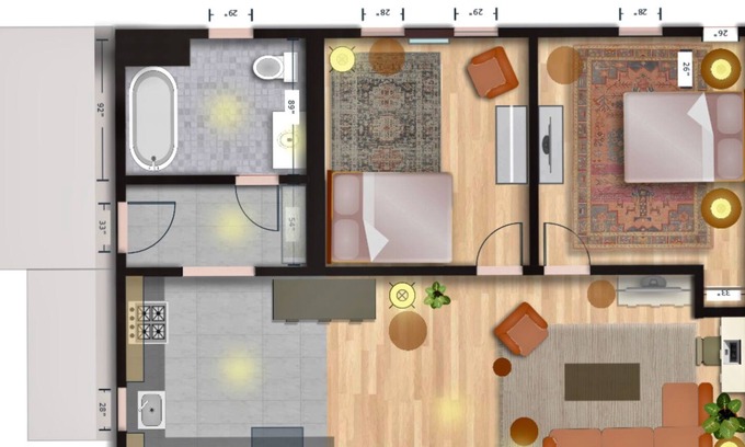 Asbury Park Cottage | 2022 Newly Renovated Secluded Carriage House is just 4 Blocks to Surfer's Beach