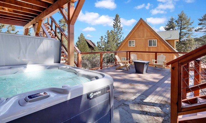 Big Bear Ski Chalet | 2132-meadow View Cabin 3 Bedroom Home by Redawning