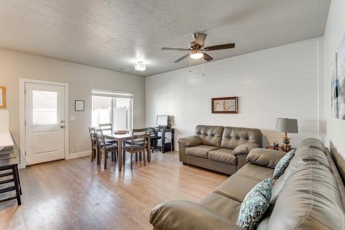 Cedar City House | 25 Mi to Cedar Breaks Unit with Furnished Patio!