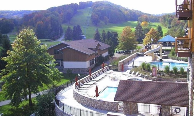 Ellicottville Condo | 2BR 2 FB Tamarack Club Resort at Holiday Valley Condo Ski In/Out Sleeps 8