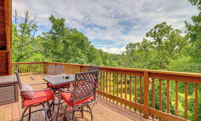 Harrison Cabin | 3,000 Sq Ft + Game Room: Ozarks Serenity Cabin!