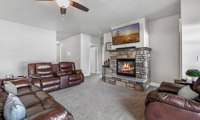 Twin Falls House | 3-bedroom house in brilliant Twin Falls with AC, WiFi