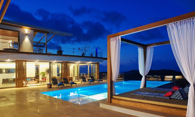 Bophut Hills House | 3 Bedroom Sea View Villa Blue SDV080G-By Samui Dream Villas
