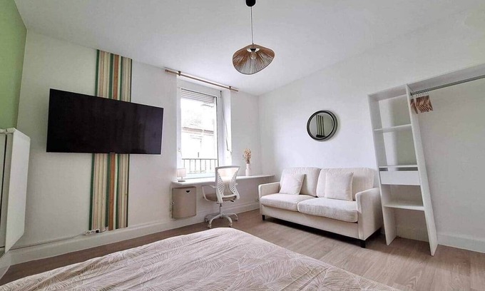 Homecourt Apartment | 3. Elodie - Cosy 4 pers' - Station - Wifi - 3 beds