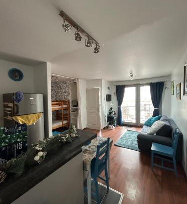 Bray-Dunes Apartment | 38 m2 apartment, 50 m from beach, balcony