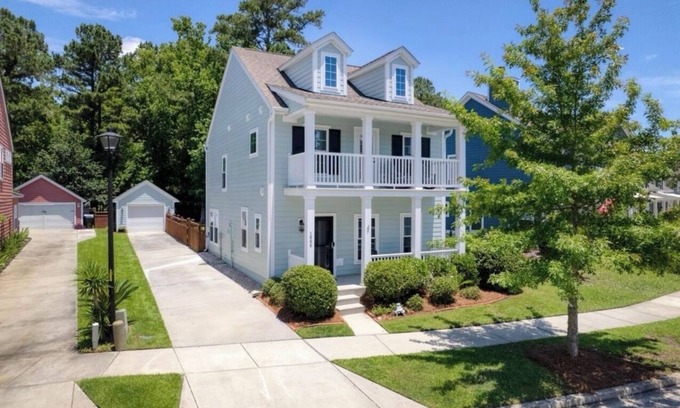 Johns Island House | 3bd 3 Bath Family Home Near Beaches, Downtown, Folly, Kiawah & Seabrook!