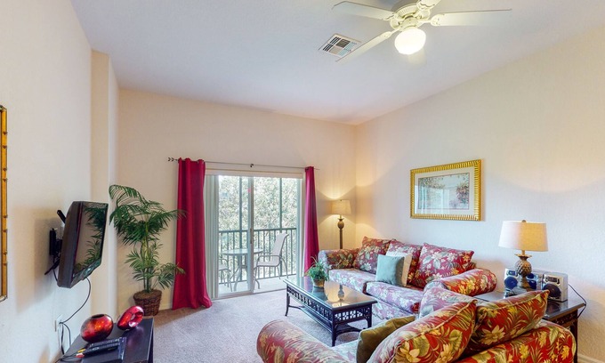 Bahama Bay Condo | 3rd floor condo w/ basketball court, pools, tennis court, gym, near theme parks