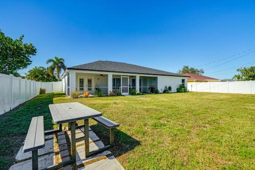 Fort Myers House | 4 Mi to Beach Home with Patio in Cape Coral!