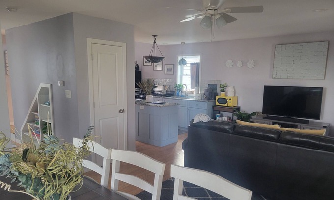 Lemont House | 4 min to Penn State. Koi Pond, Game Room, New, Modern, Breakfast Included!